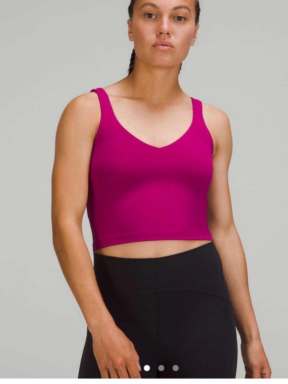 Lululemon Align tank in ripened raspberry